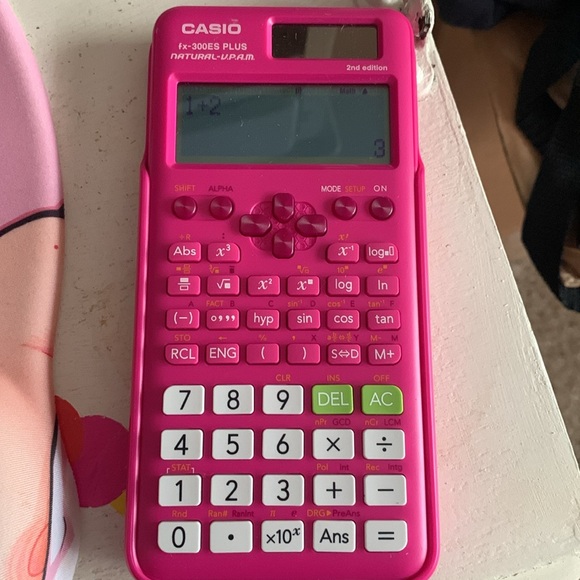 casio pink scientific calculator - Picture 2 of 4